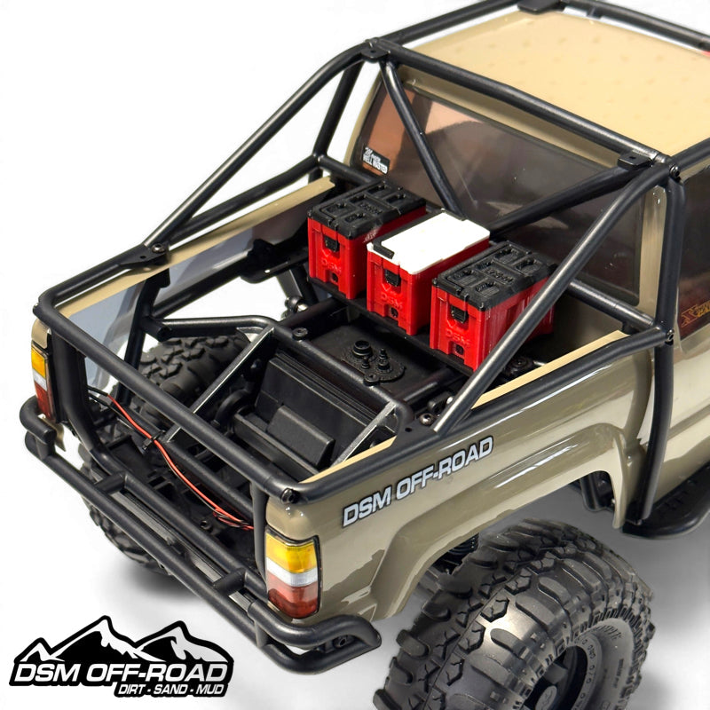 2175 Small Tool Boxes, Cooler & Spare Tire Mount (Axial® SCX10 III