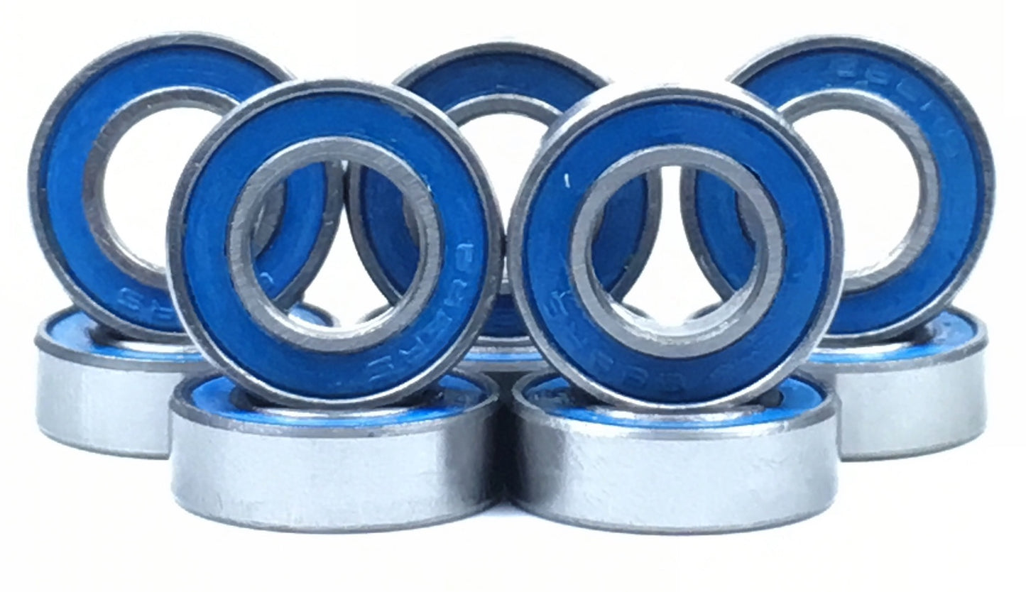 8x16x5mm Rubber Sealed Bearings (10 Pack)