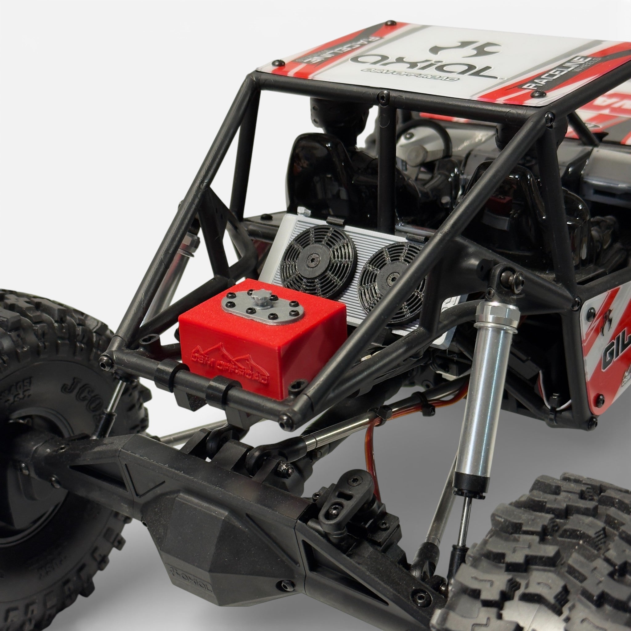 Scale Accessory Pack for Axial® Gilamon – Mini Fuel Cell, Radiator