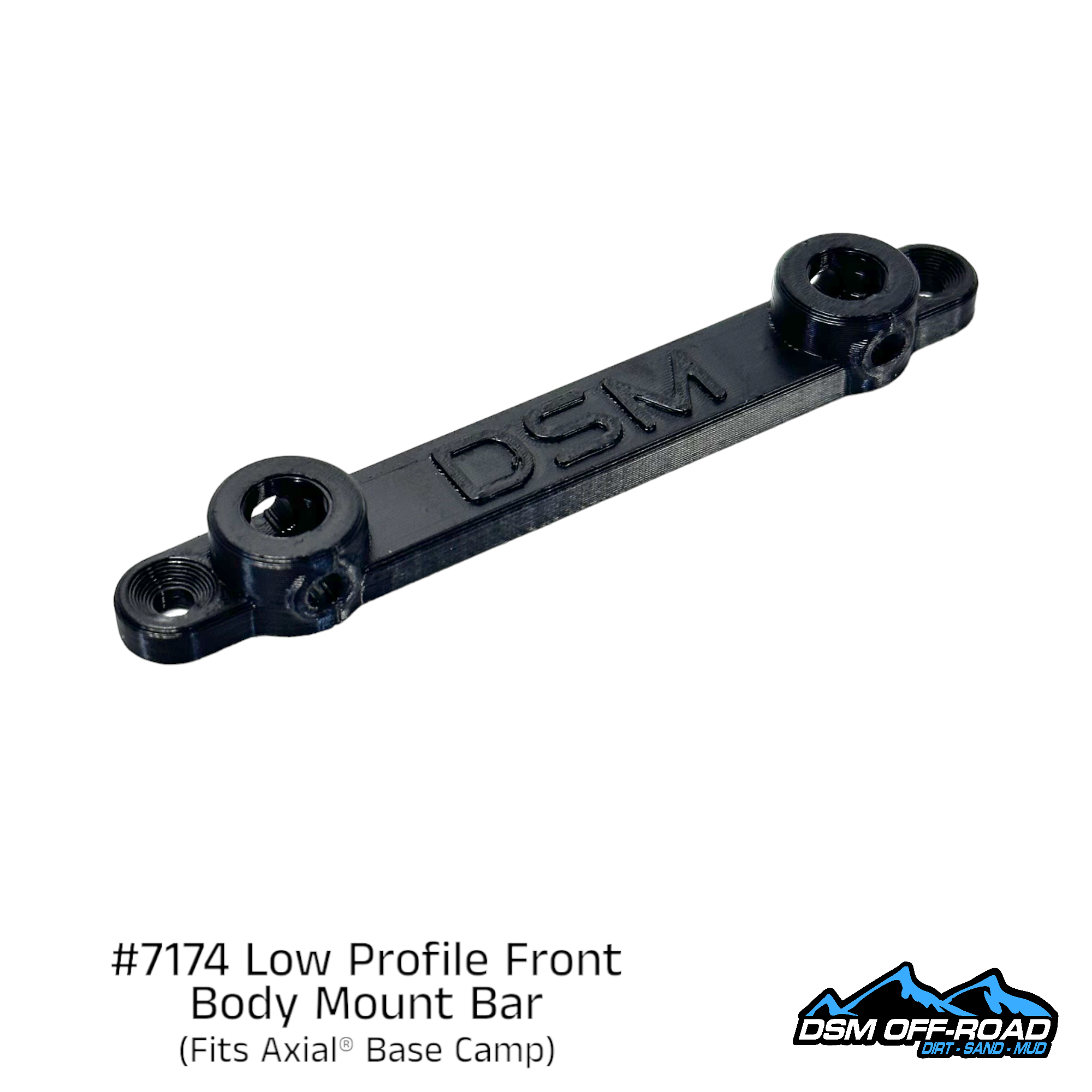 #7174 Low Profile Front Body Mount Bar (for Axial® Base Camp)