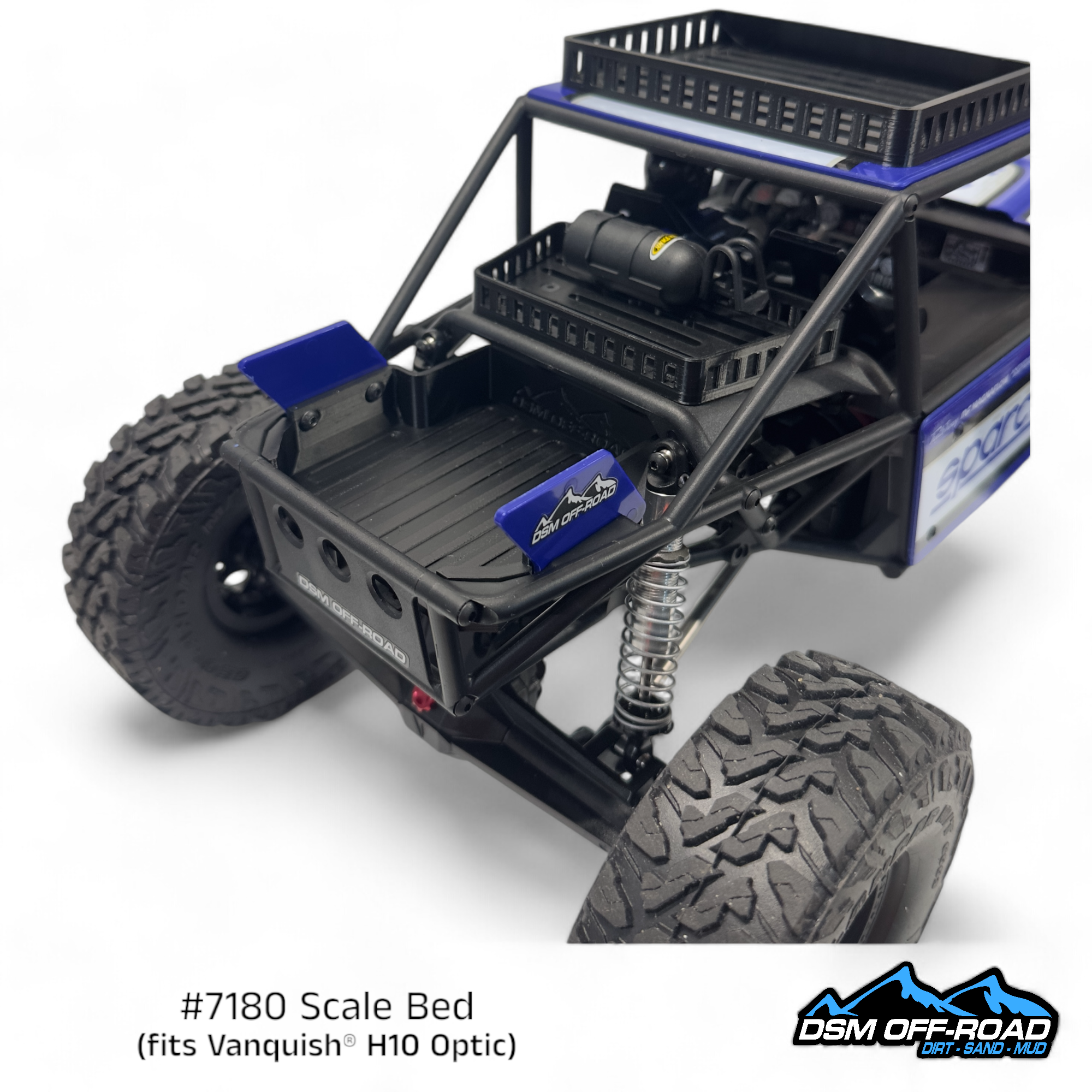 Scale Rear Bed insert (Fits Vanquish® H10 Optic)