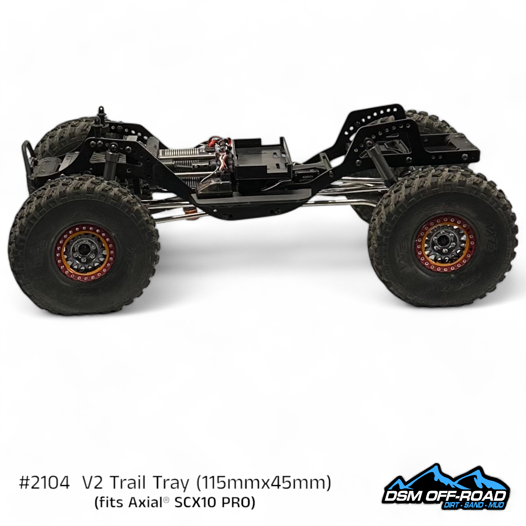 Trail Tray (fits Axial® SCX10 Pro) (STL)