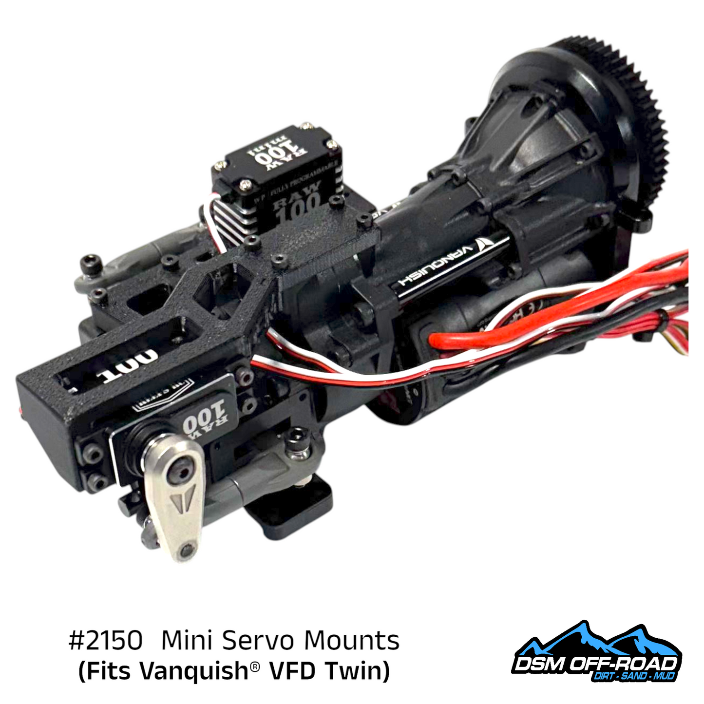 Mini Servo Mounts (for Vanquish® VFD Twin Transmission)