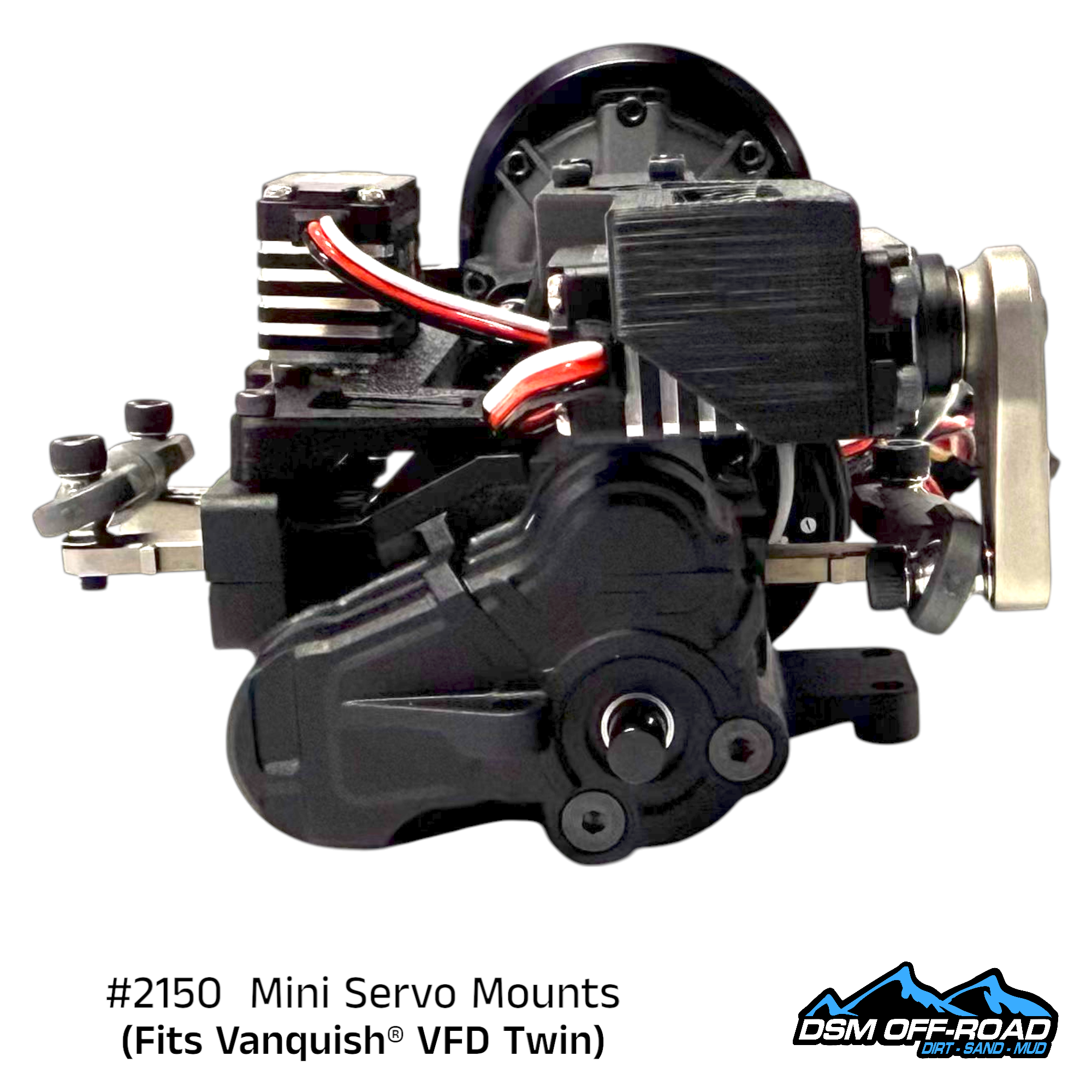 Mini Servo Mounts (for Vanquish® VFD Twin Transmission)