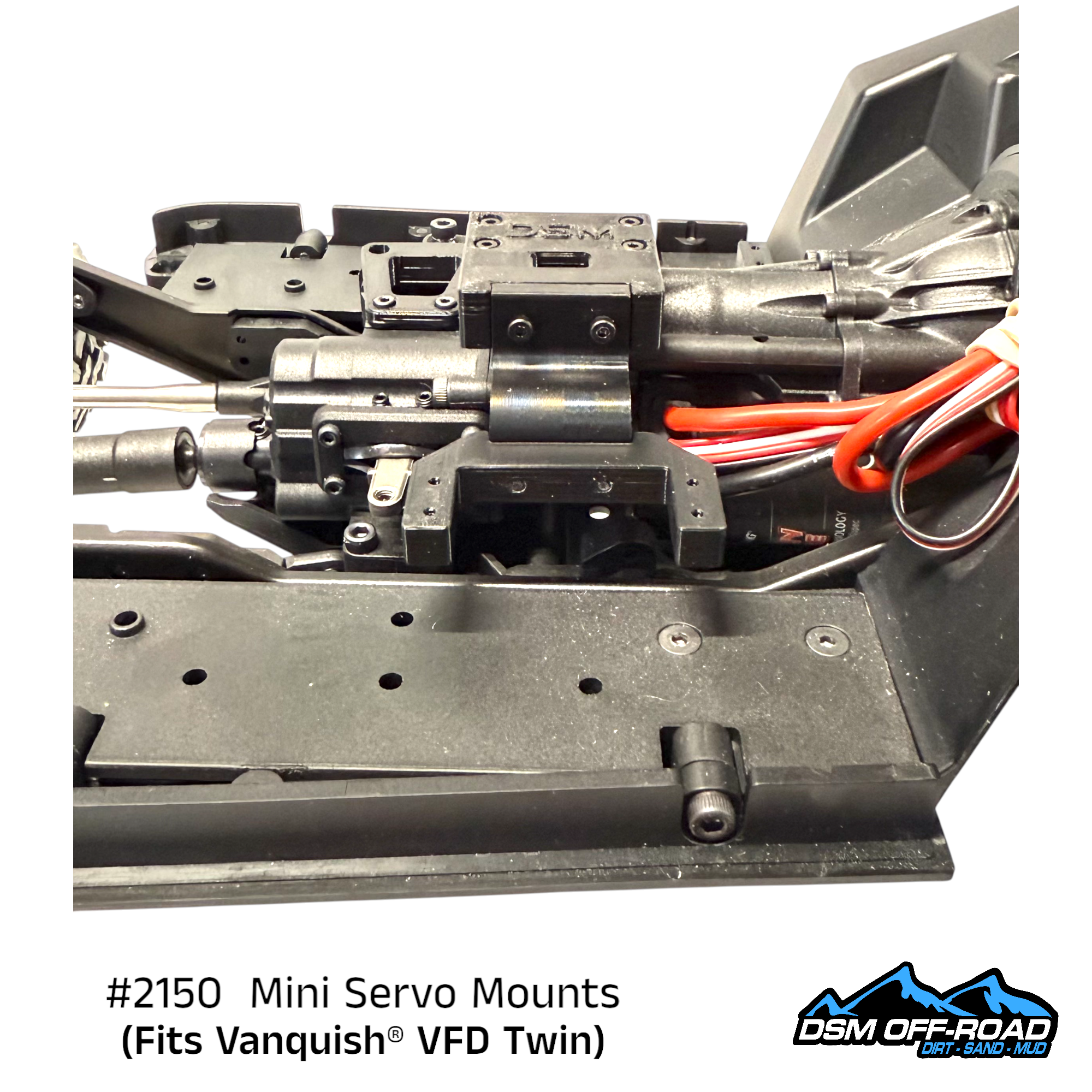 Mini Servo Mounts (for Vanquish® VFD Twin Transmission)