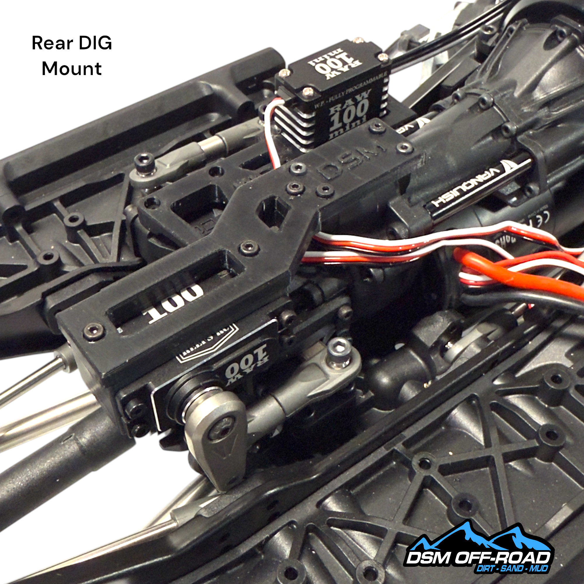 Mini Servo Mounts (for Vanquish® VFD Twin Transmission)