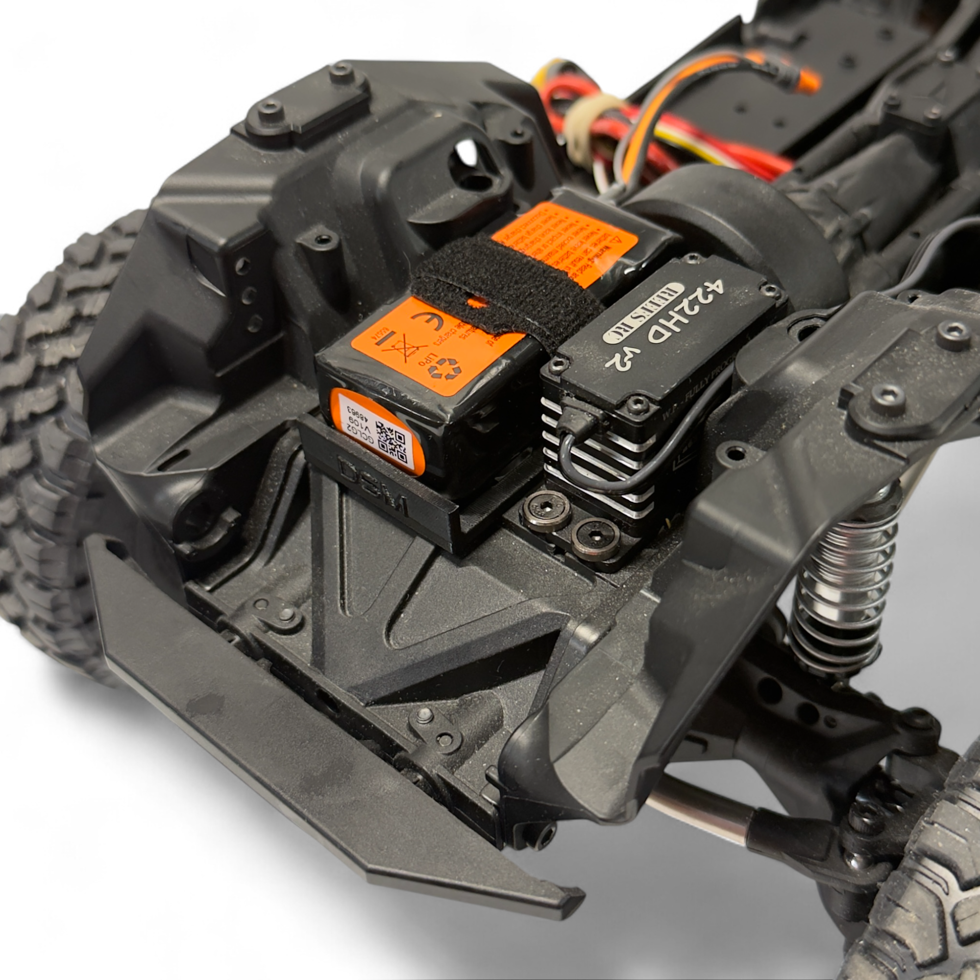 Front Battery Tray (Fits Vanquish® VS4-10) (STL)