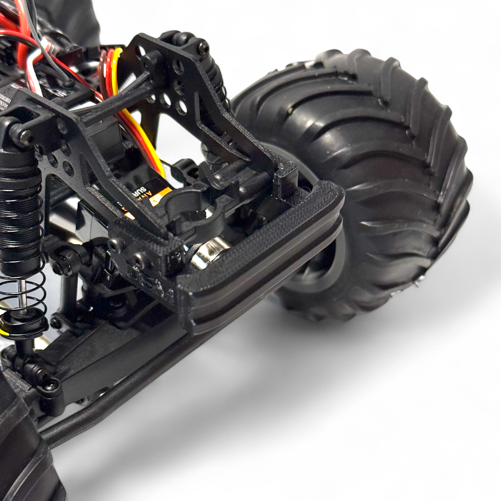 Front Bumper (Fits Losi® Mini LMT Grave Digger & Zombie) (STL)