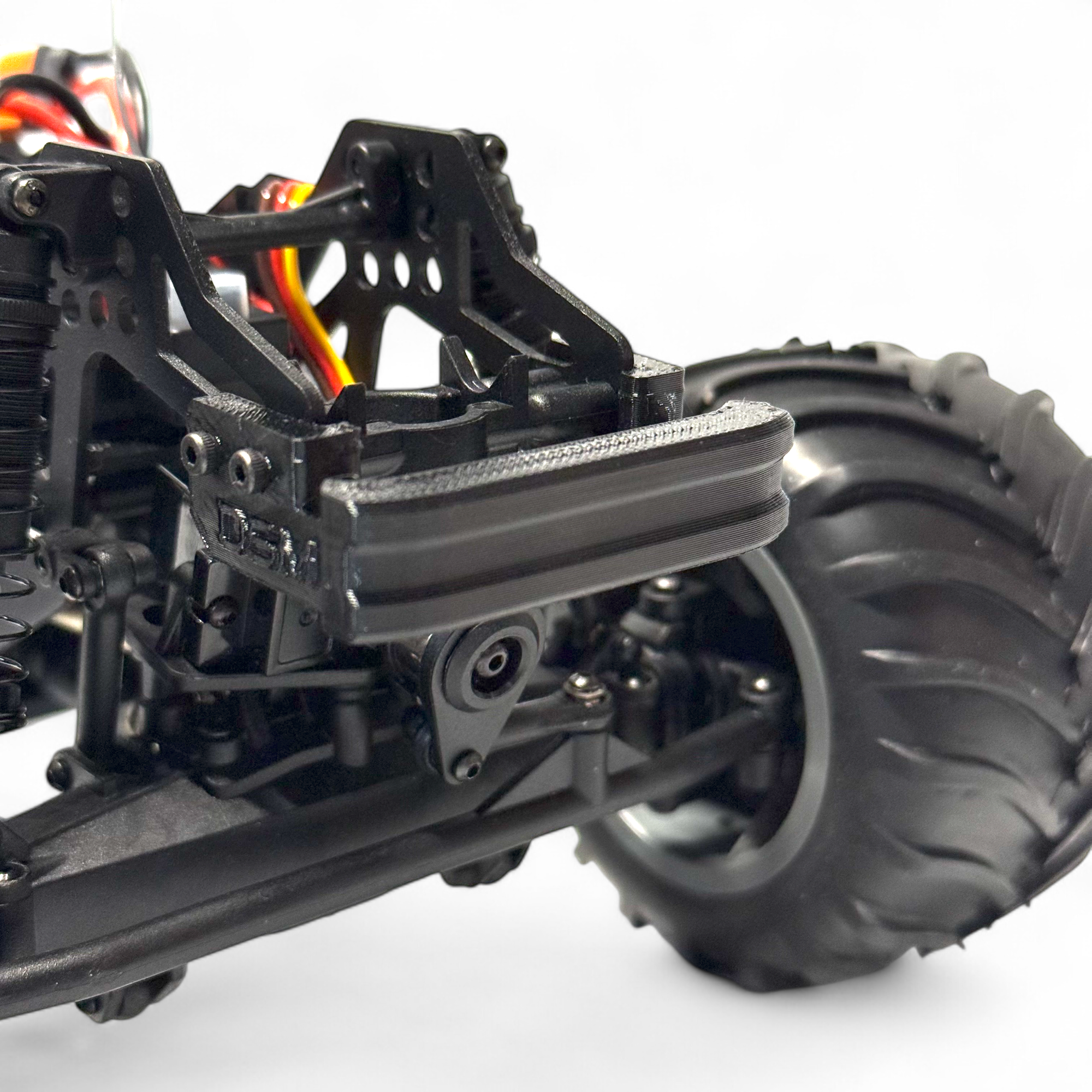 Front Bumper (Fits Losi® Mini LMT Grave Digger & Zombie) (STL)