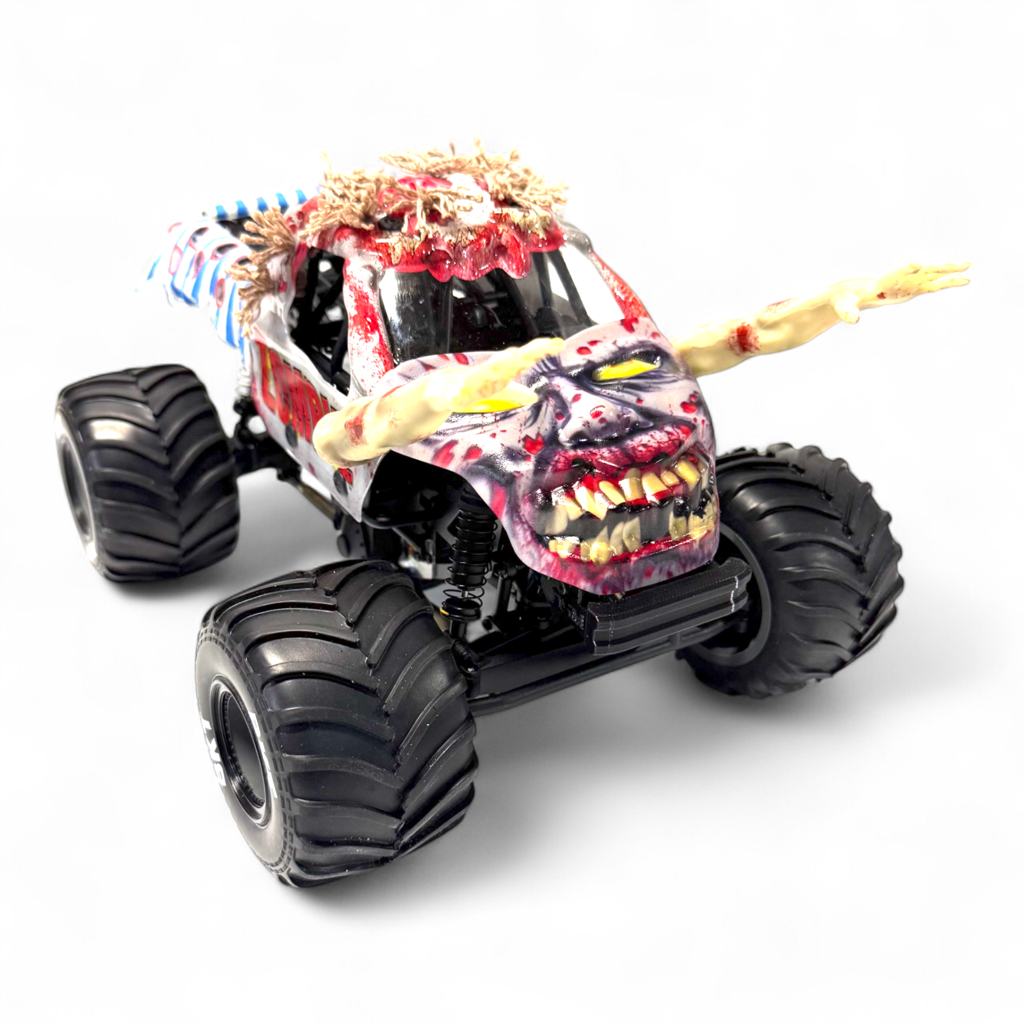 Front Bumper (Fits Losi® Mini LMT Grave Digger & Zombie) (STL)