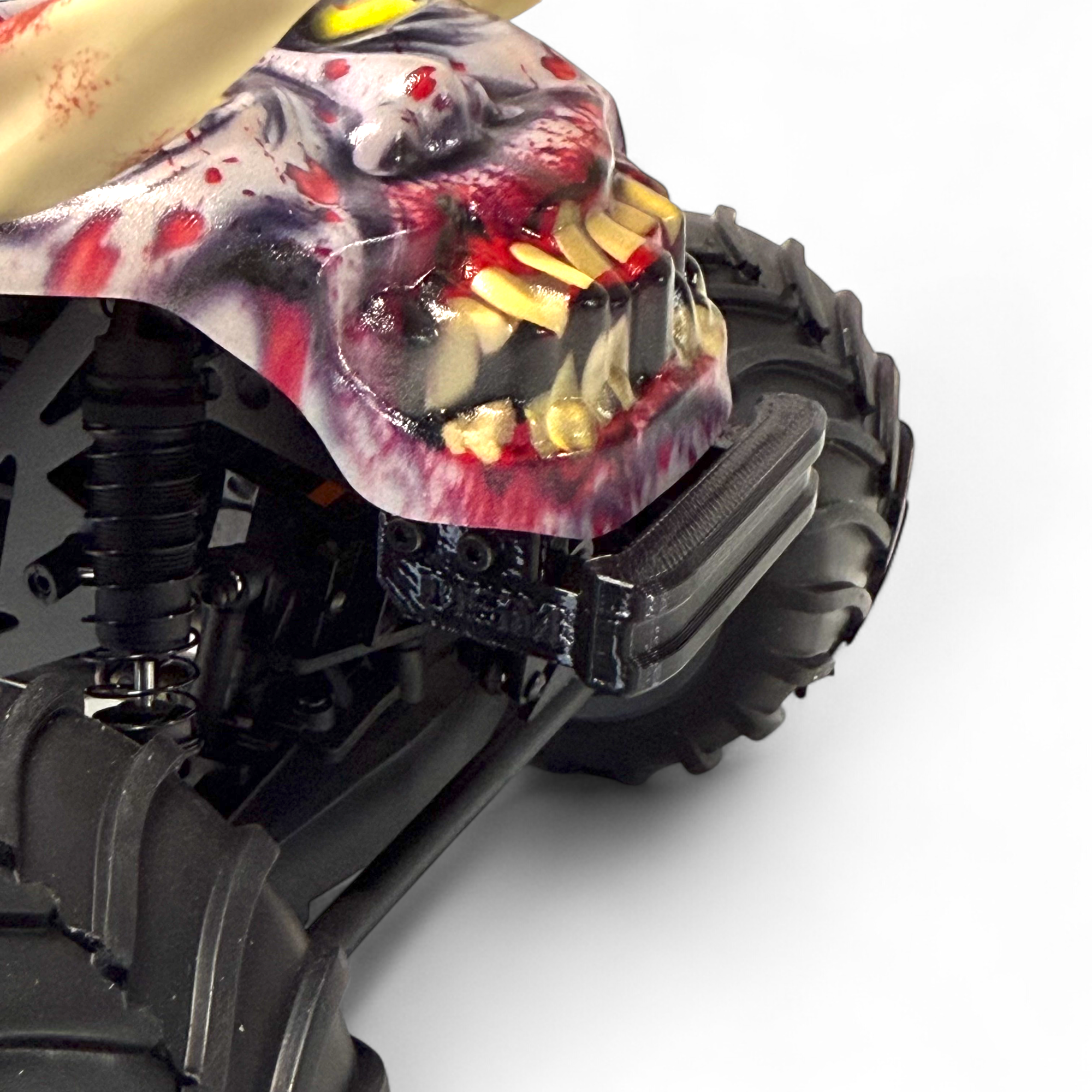 Front Bumper (Fits Losi® Mini LMT Grave Digger & Zombie) (STL)