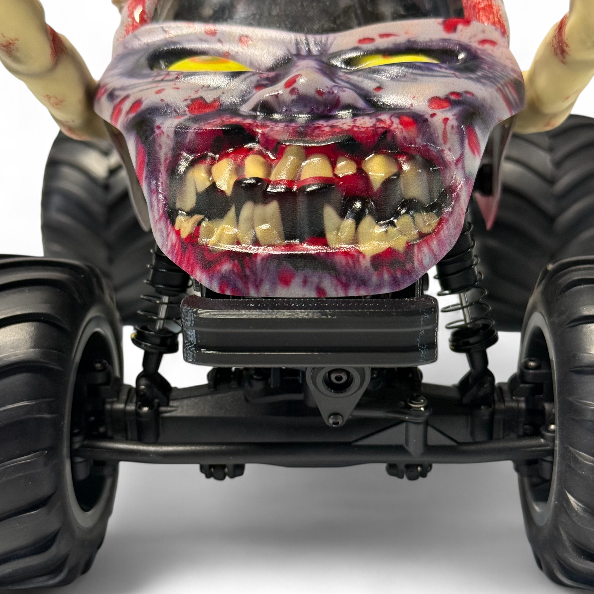 Front Bumper (Fits Losi® Mini LMT Grave Digger & Zombie) (STL)