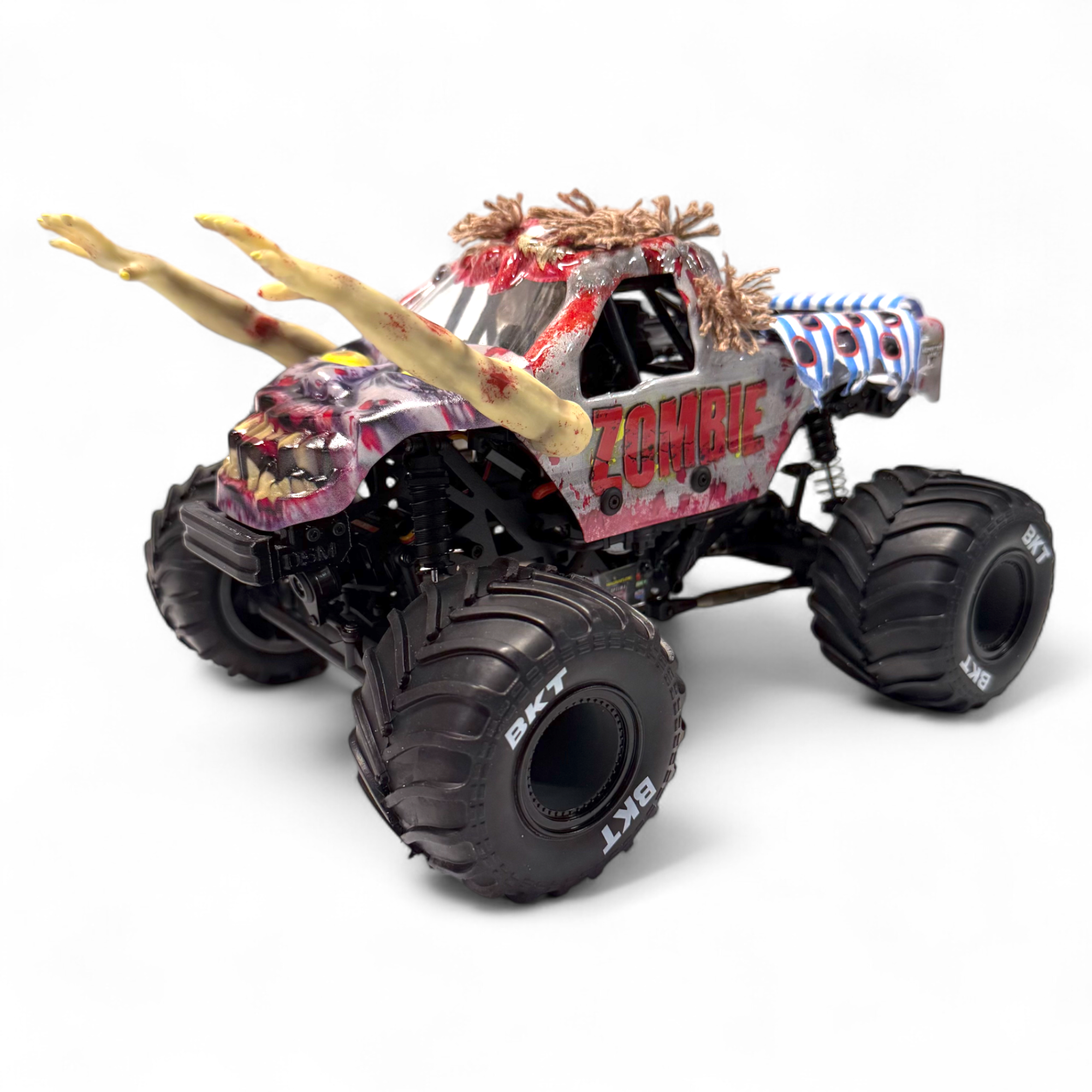 Front Bumper (Fits Losi® Mini LMT Grave Digger & Zombie) (STL)