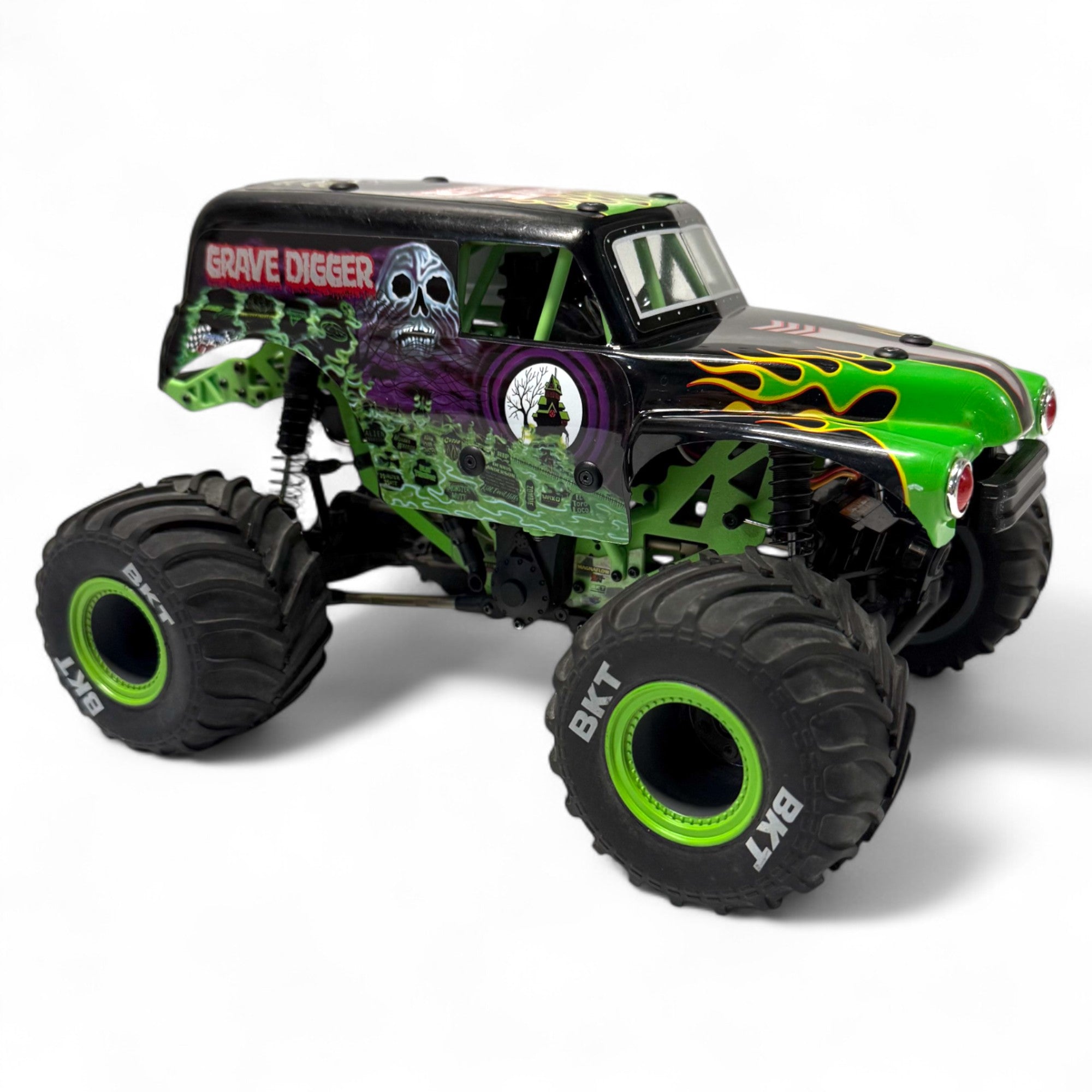 Front Bumper (Fits Losi® Mini LMT Grave Digger & Zombie) (STL)