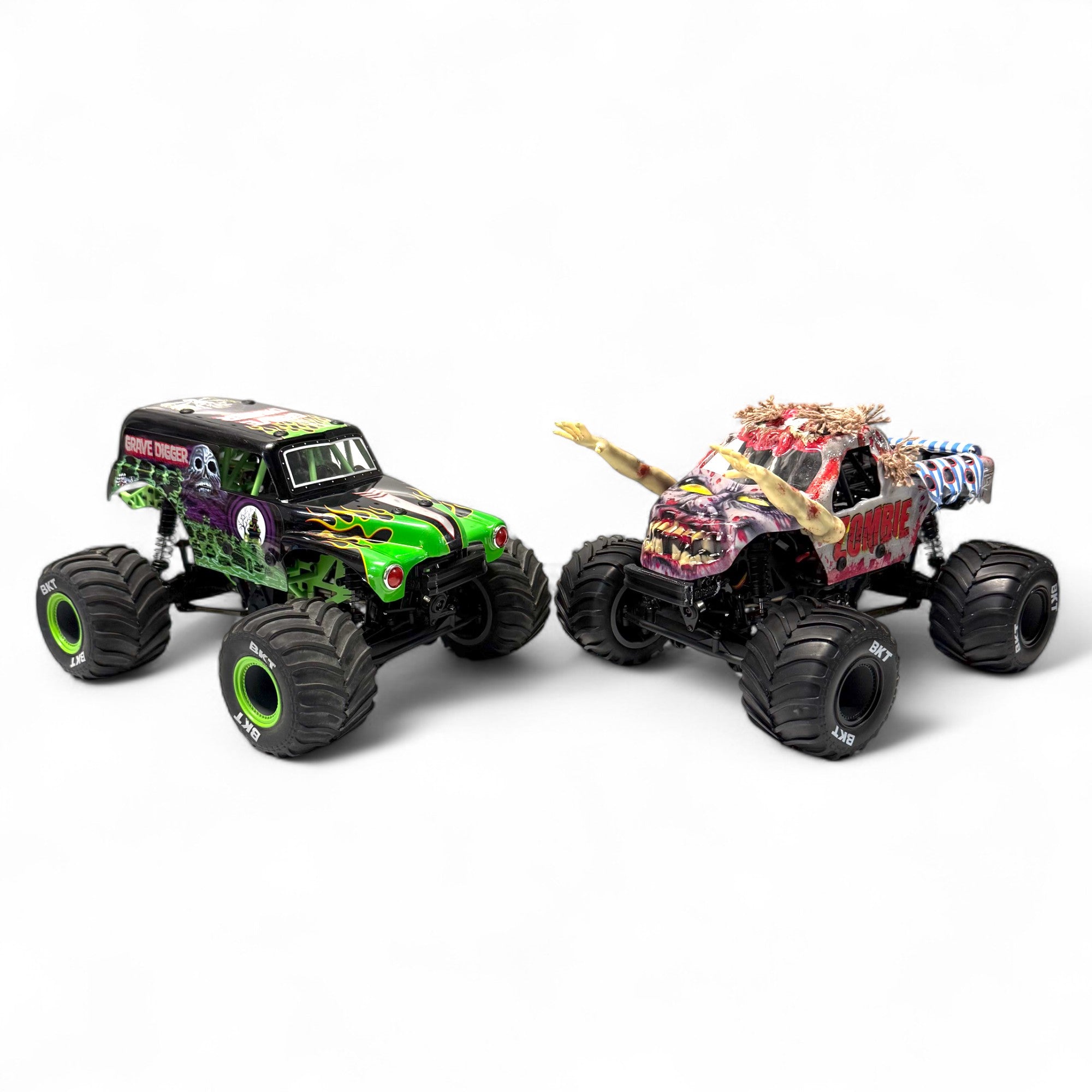 Front Bumper (Fits Losi® Mini LMT Grave Digger & Zombie) (STL)