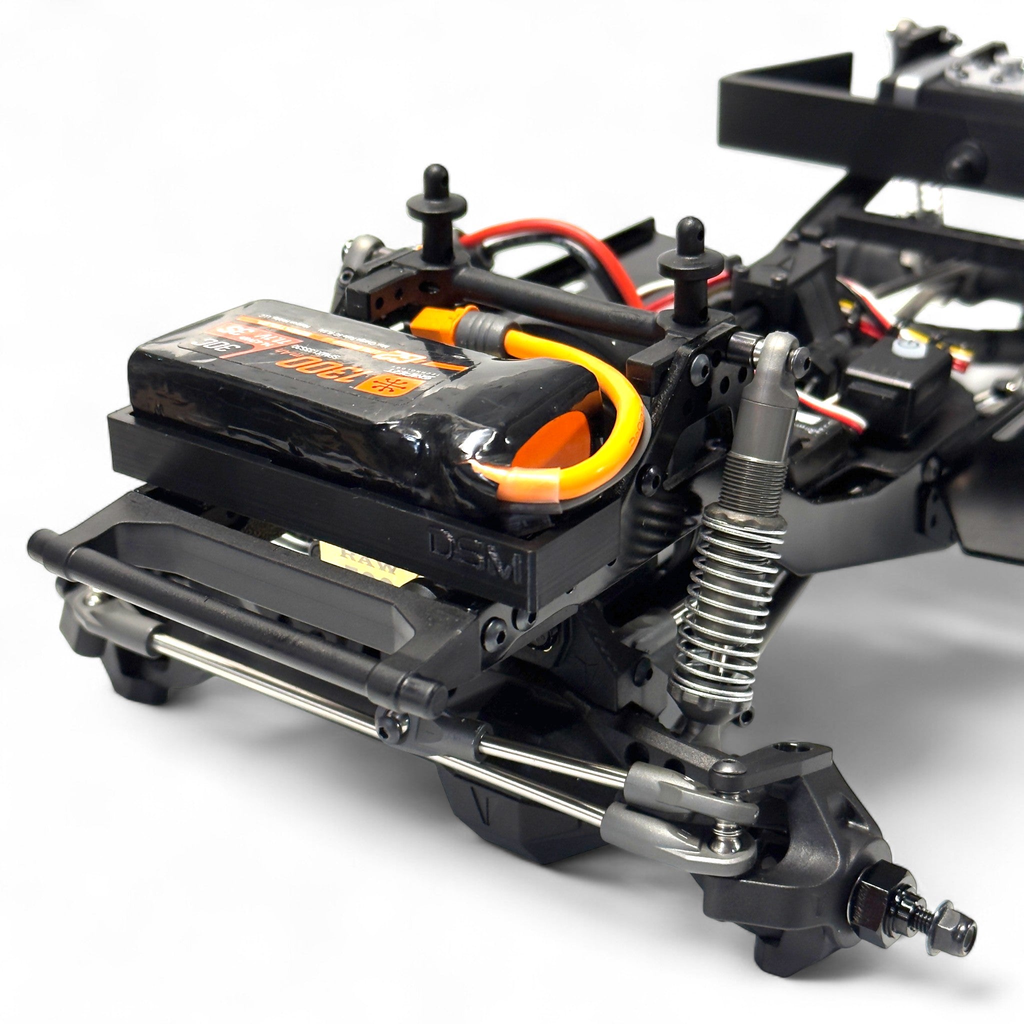 Large Front Battery Tray (Fits Vanquish® VRD, Mullet & Stance) (STL)