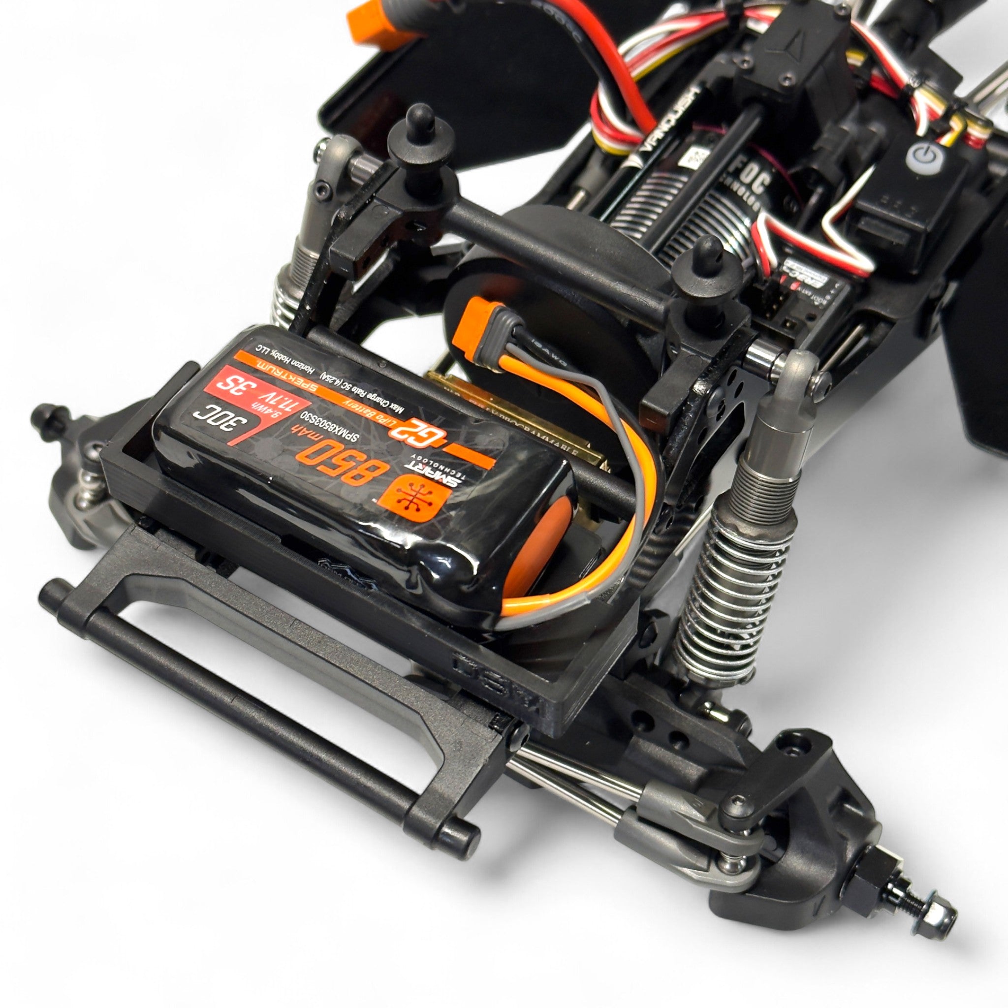 Large Front Battery Tray (Fits Vanquish® VRD, Mullet & Stance) (STL)