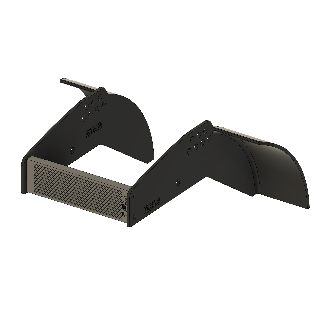 Inner Fender Kit for Reefs RC® Plague Body (fits Vanquish® VRD & Stance) (STL)