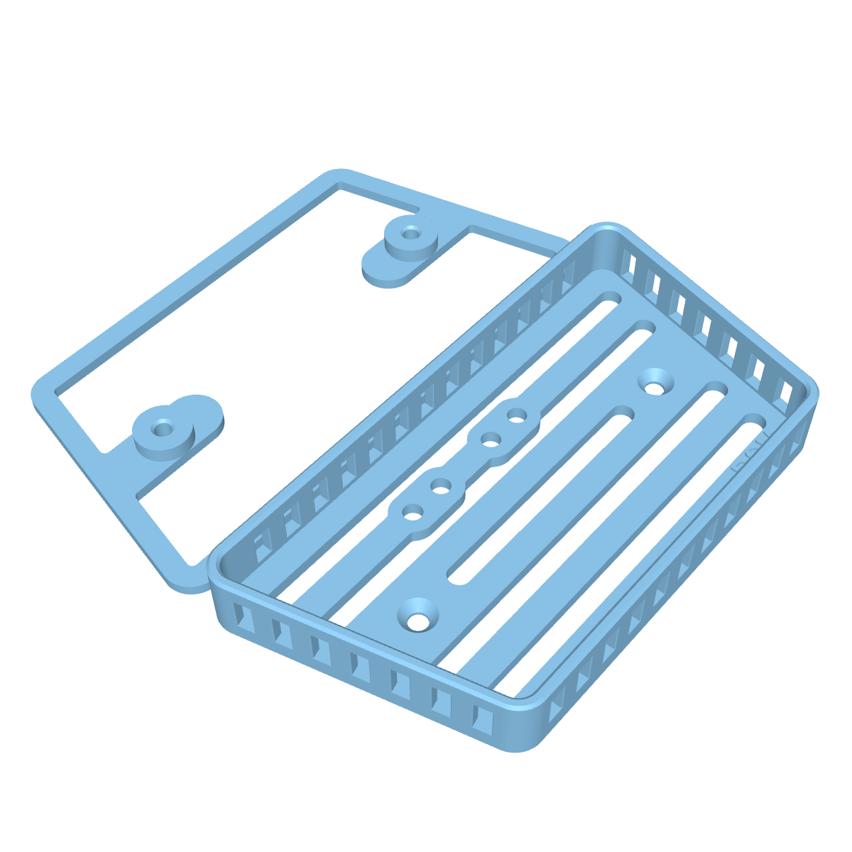 #7158 Rear Shock Tower Rack (fits Vanquish® H10 Optic)
