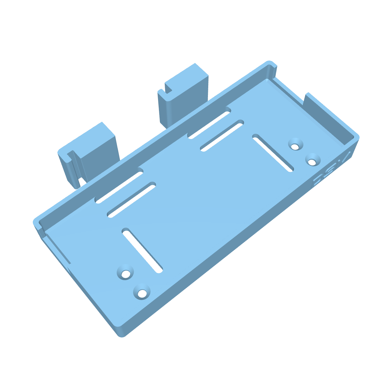 Trail Tray (fits Axial® SCX10 Pro) (STL)