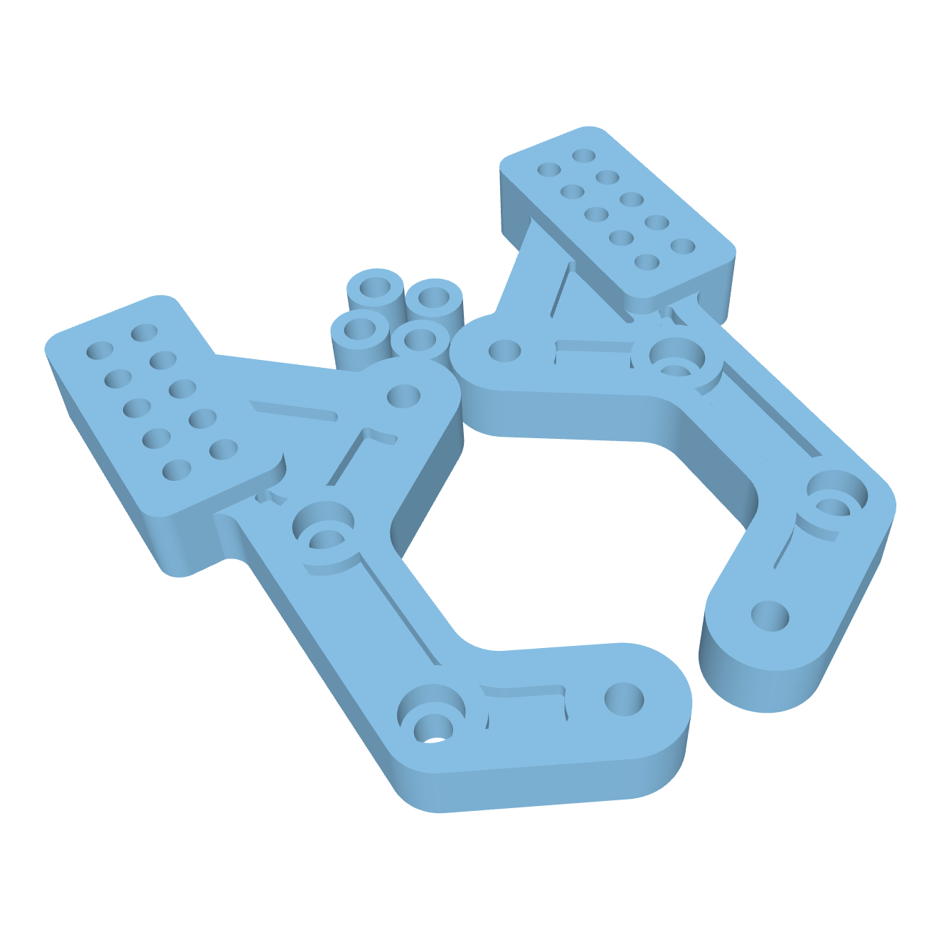 カメリア 3D パーツ Comp Style Rear Shock Towers - Fits Axial® SCX10 III (STL File