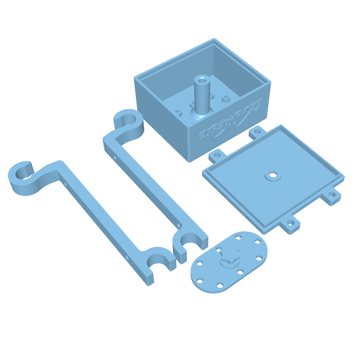 Mini Fuel Cell (Fits Axial® Gilamon) (STL File) – DSM Off-Road