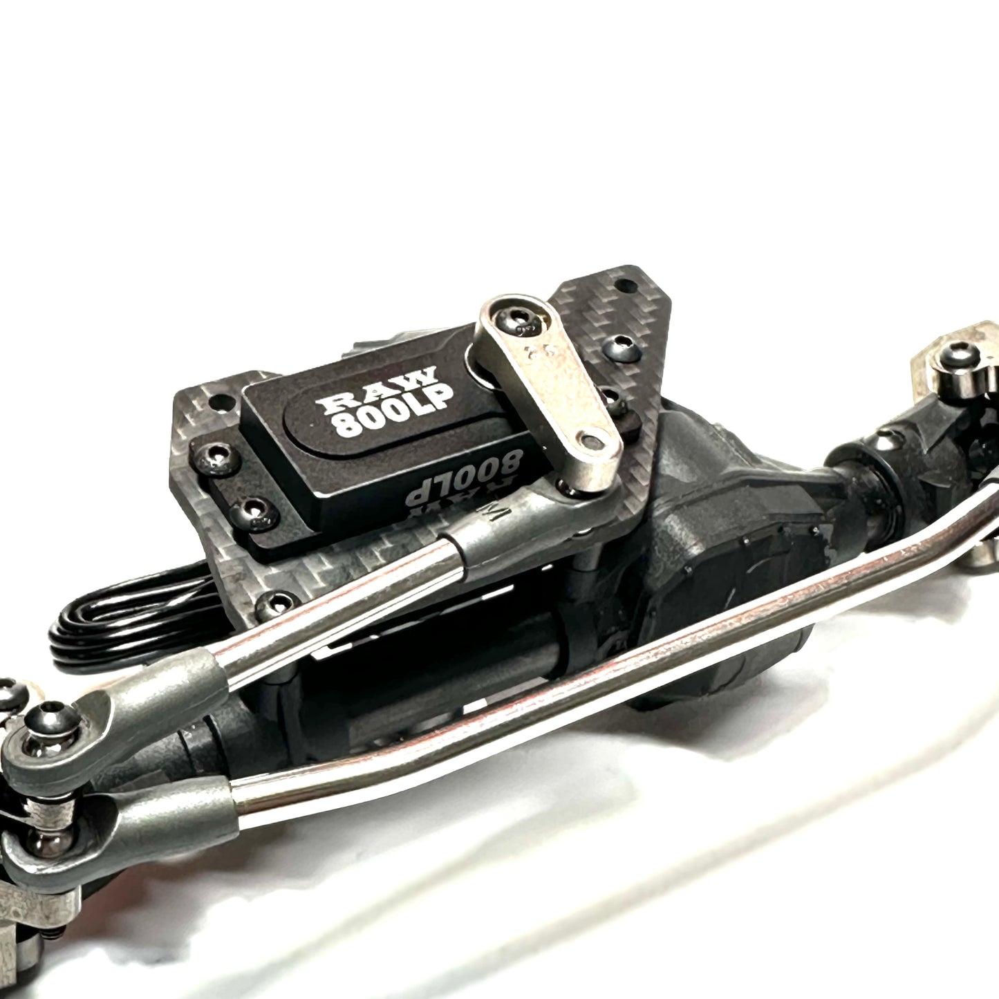 Carbon Fiber AMS Servo Mount (Fits SCX10 Pro)