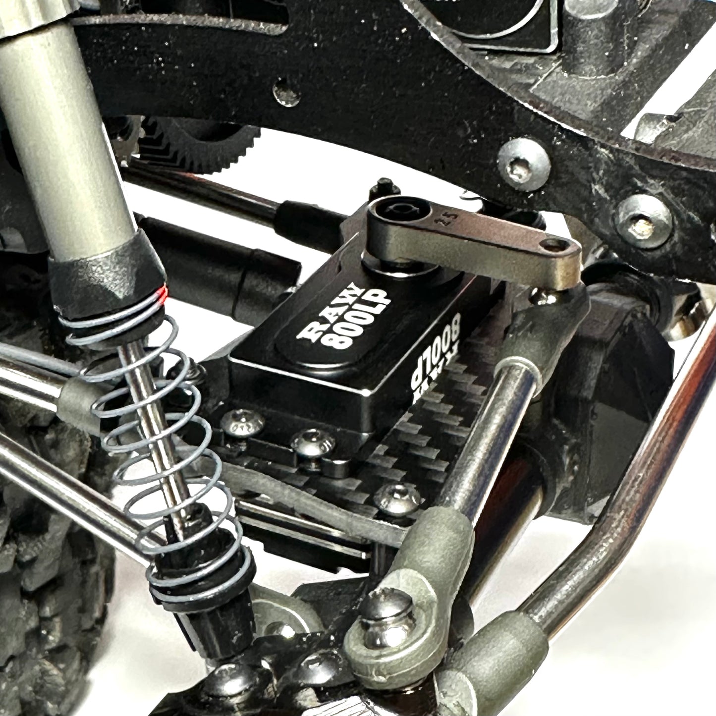 Carbon Fiber AMS Servo Mount (Fits SCX10 Pro)