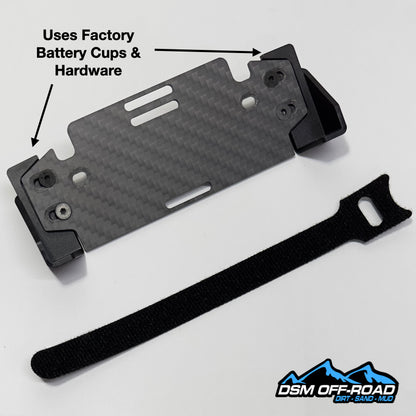Carbon Fiber Forward Battery Tray (Fits Axial® SCX10 III & Base Camp)