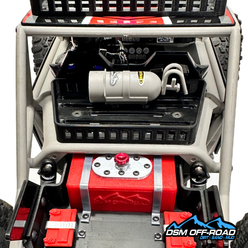 Rear Shock Tower Rack (fits Vanquish® H10 Optic) – DSM Off-Road