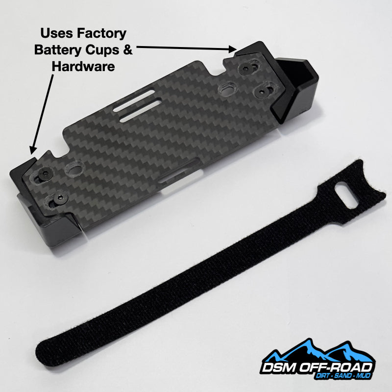 Carbon Fiber Forward Battery Tray (Fits Axial® SCX10 III & Base Camp)