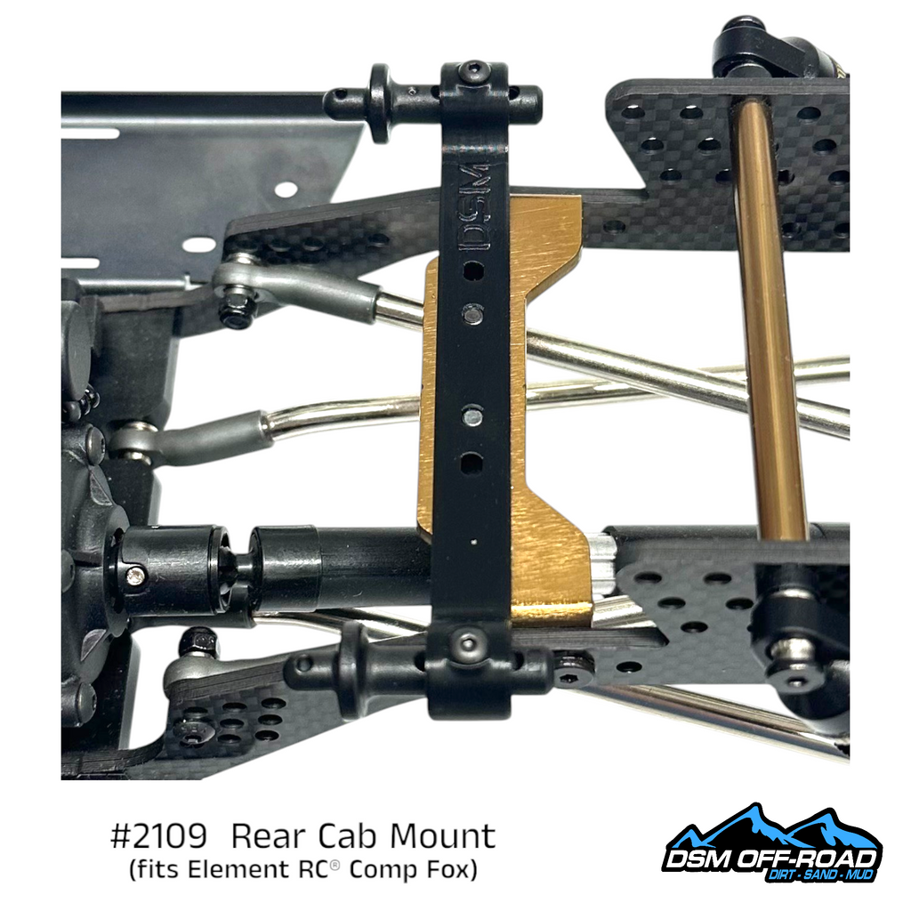 Rear Cab Only Body Mount (fits Element RC® Comp Fox)