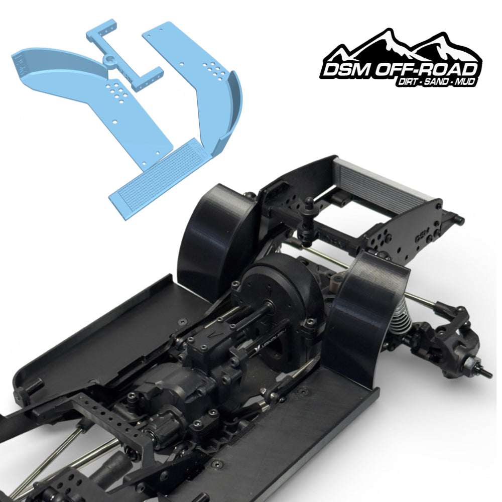 Inner Fenders for Pro-Line® Comp Wagon (fits Vanquish® VRD & Stance) (STL File)