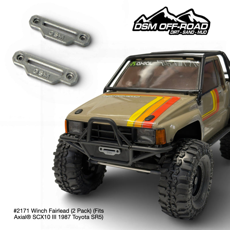 Winch Fairlead (2 Pack) (Fits Axial® SCX10 III 1987 Toyota SR5)