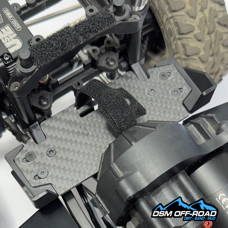 Carbon Fiber Forward Battery Tray (Fits Axial® SCX10 III & Base Camp)