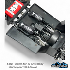 Jconcepts® Anvil Sliders (for Vanquish® VRD, Mullet & Stance)