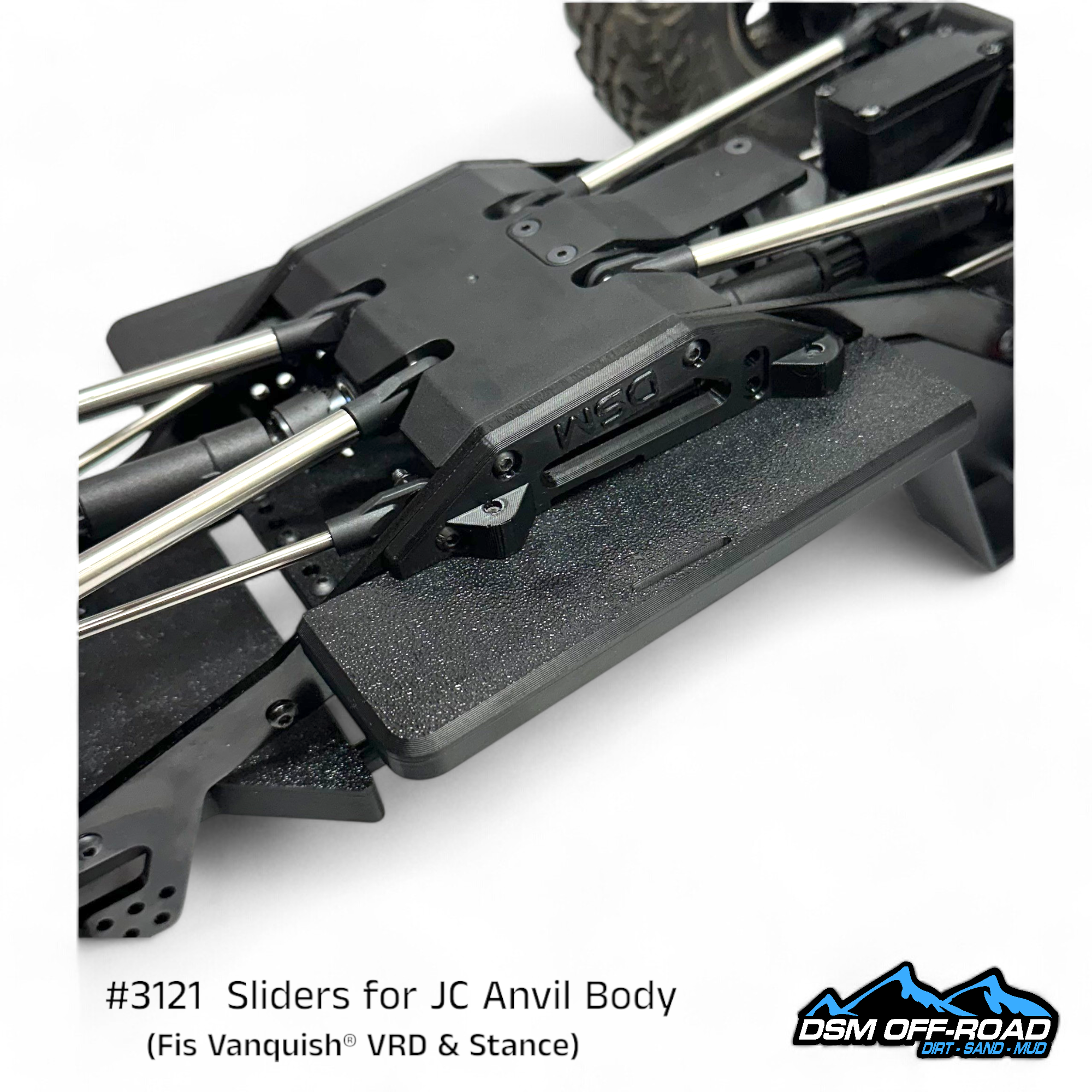 Sliders for Jconcepts® Anvil Body (Fits Vanquish® VRD & Stance)
