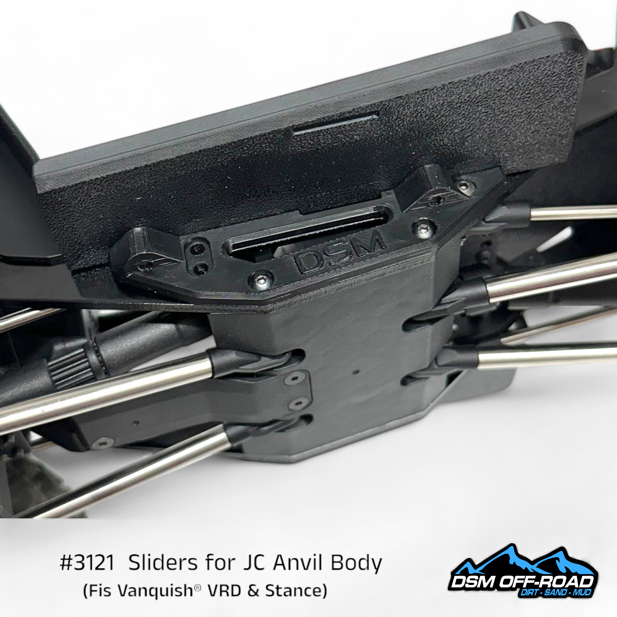 Sliders for Jconcepts® Anvil Body (Fits Vanquish® VRD & Stance)