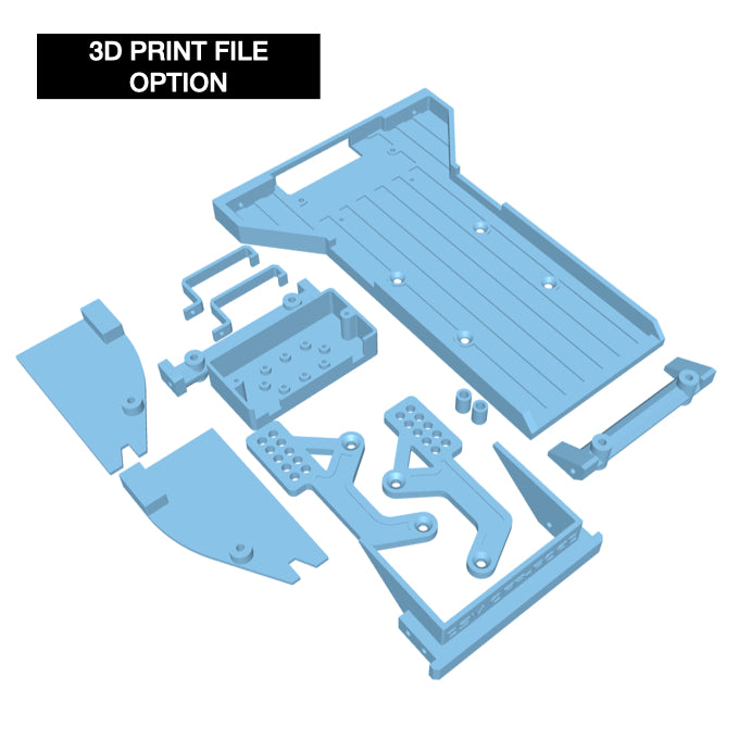Scale Comp Bed Kit (fits Axial® SCX10 III & Base Camp)