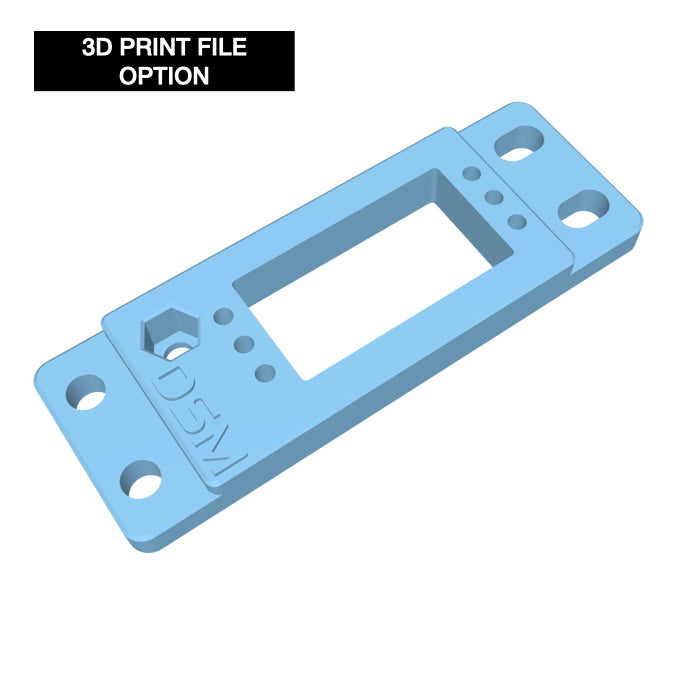 Micro Servo Winch to Full Size Adapter