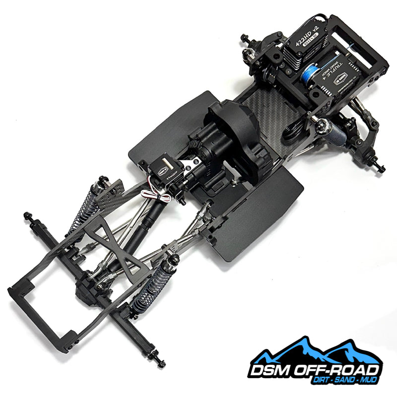 Rock Warrior™ Builders Chassis Kit (fits Axial® SCX10 III / Element® Enduro) (DISCONTINUED)