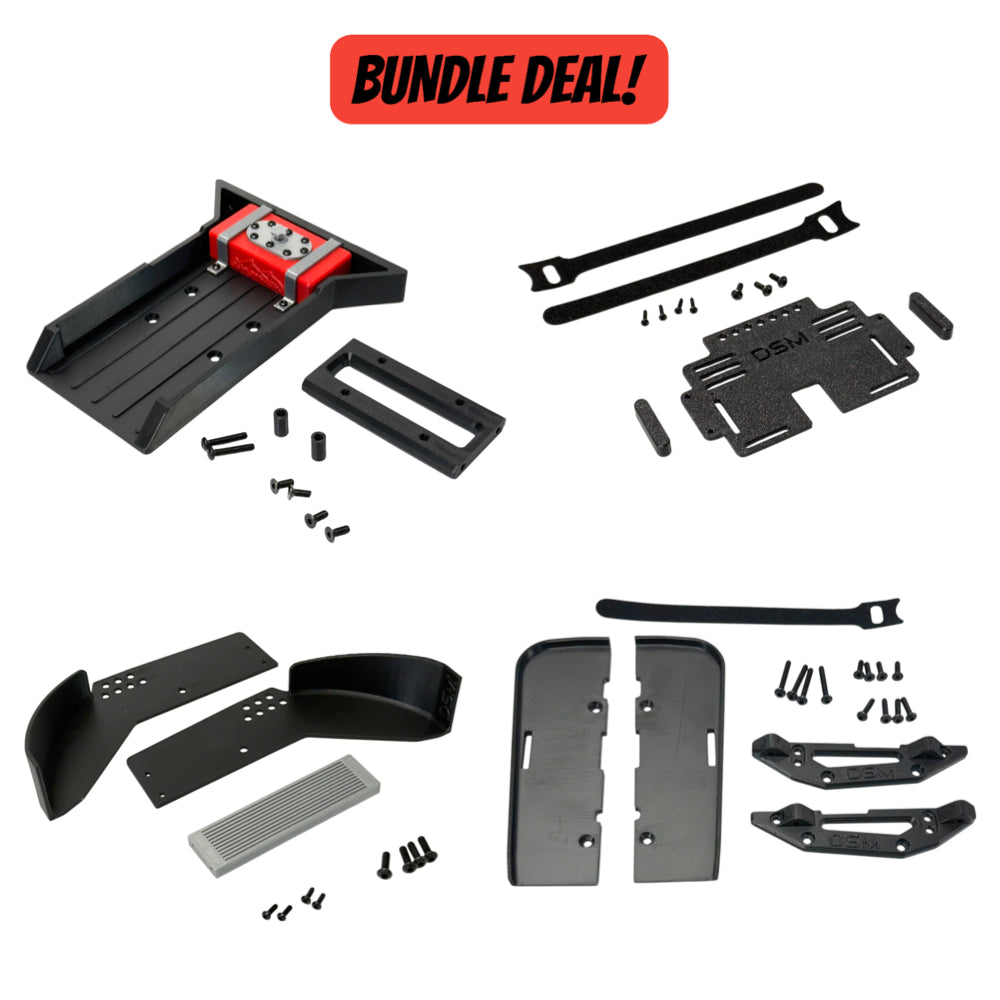 Bundle 1 – Scale Bed, Sliders, Inner Fenders & Mid Battery Tray (Fits Vanquish® VRD & Stance)