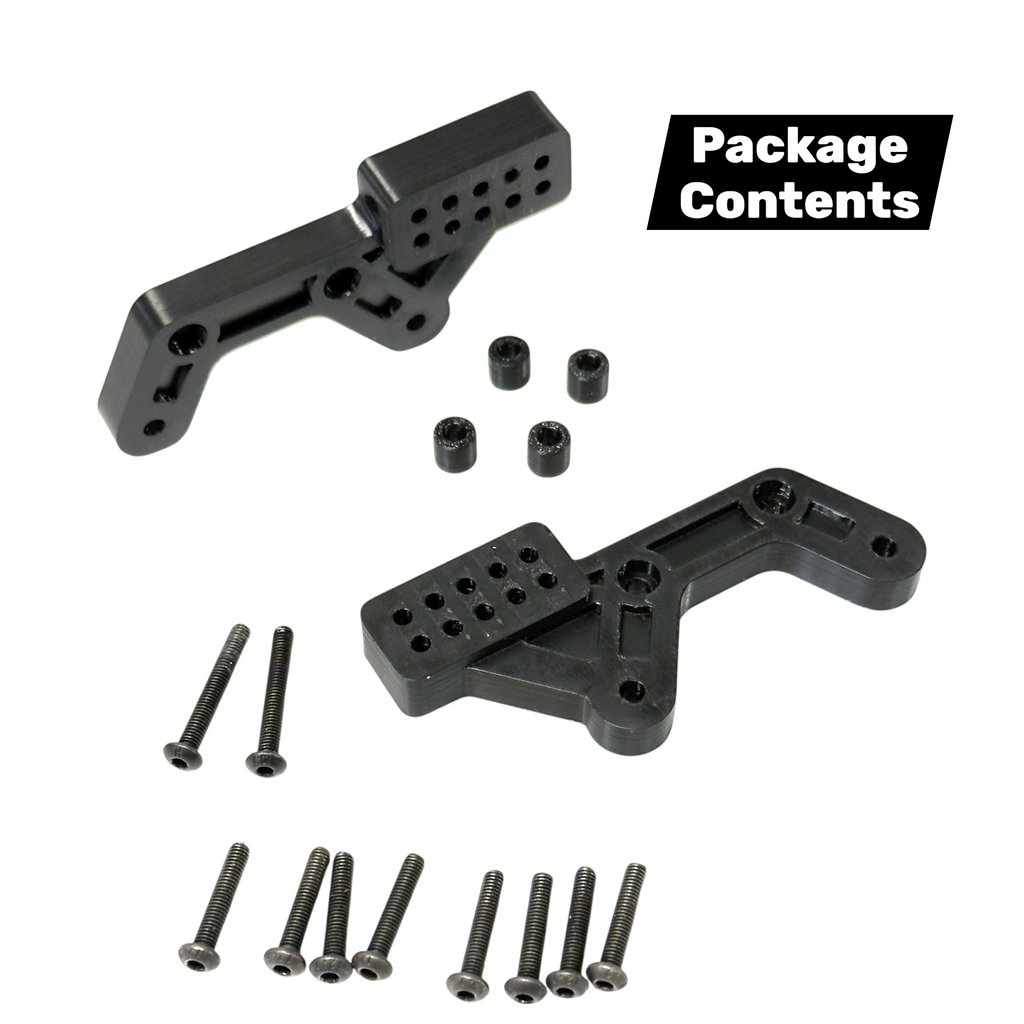 Comp Style Rear Shock Towers - Fits Axial® SCX10 III
