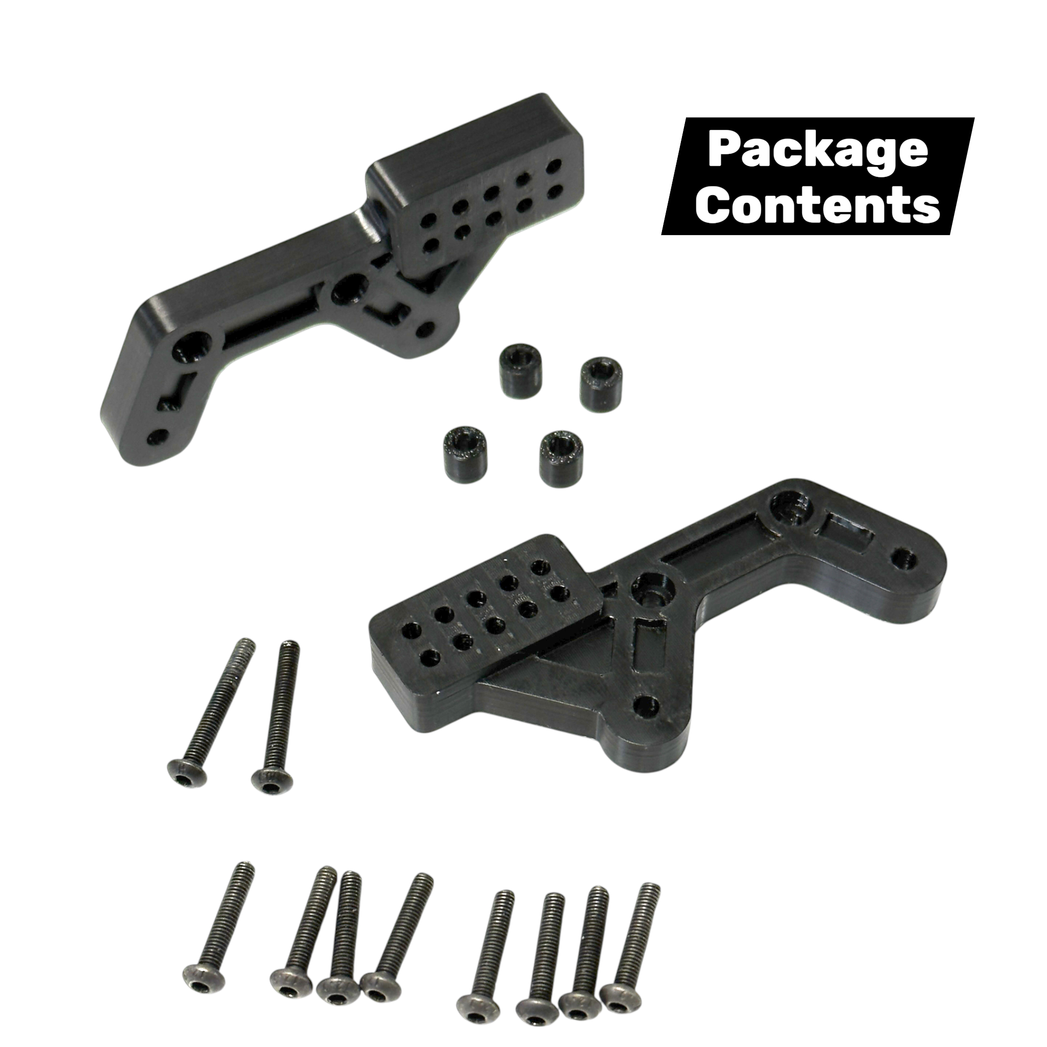 Comp Style Rear Shock Towers (Fits Axial® SCX10 III & Base Camp)