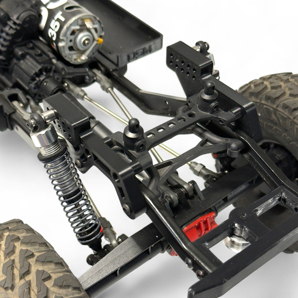 Comp Style Rear Shock Towers - Fits Axial® SCX10 III