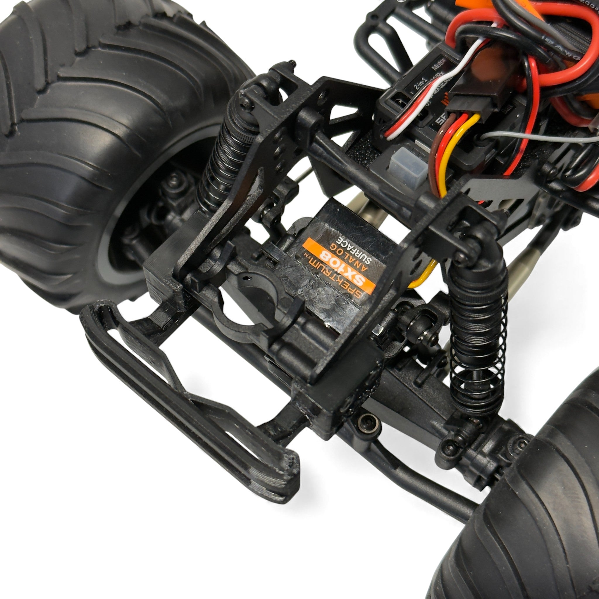 Front Bumper (Fits Losi® Mini LMT Son-Uva Digger & Megalodon) (STL)