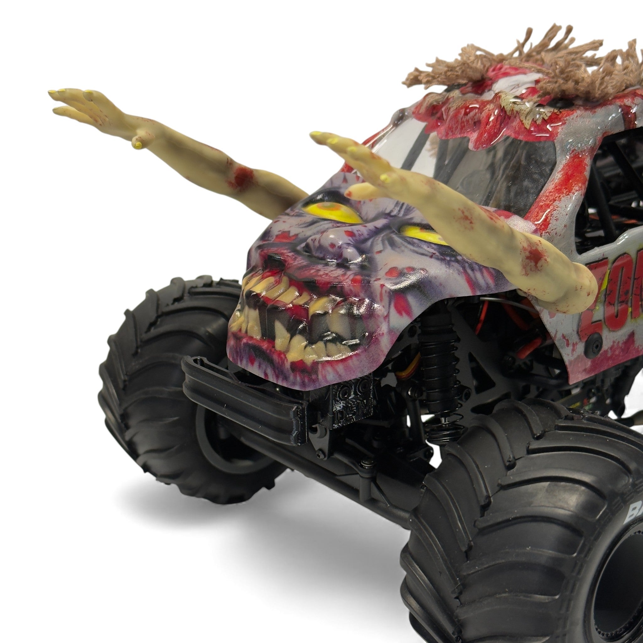 Front Bumper (Fits Losi® Mini LMT Son-Uva Digger & Megalodon) (STL)