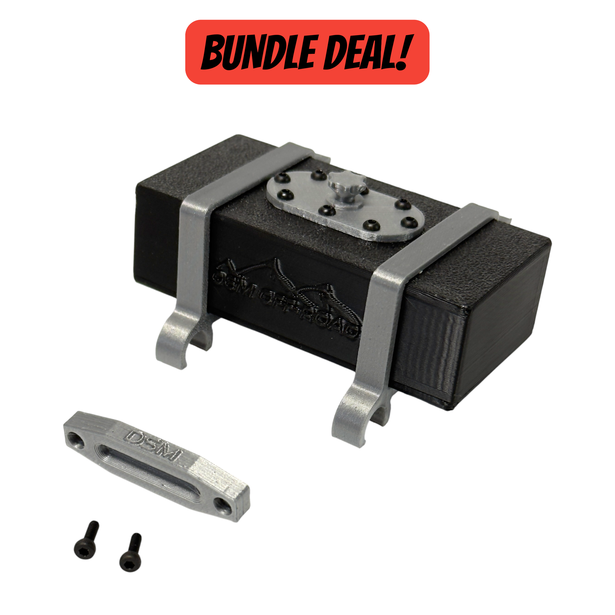 Bundle 2 – Winch Fairlead & Large Fuel Cell (Fits Axial® Gilamon)