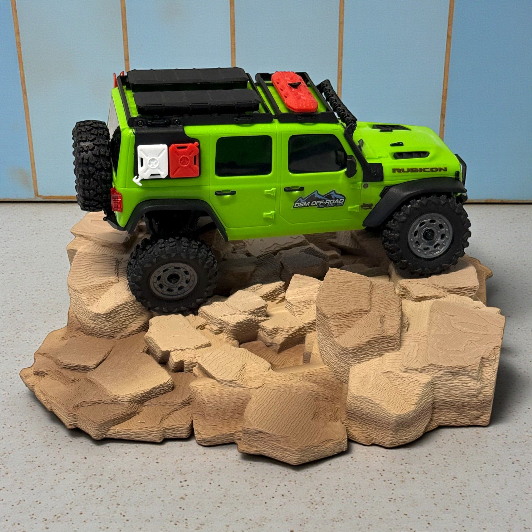 Sedimentary Rock Display Terrain (1/30 Scale)