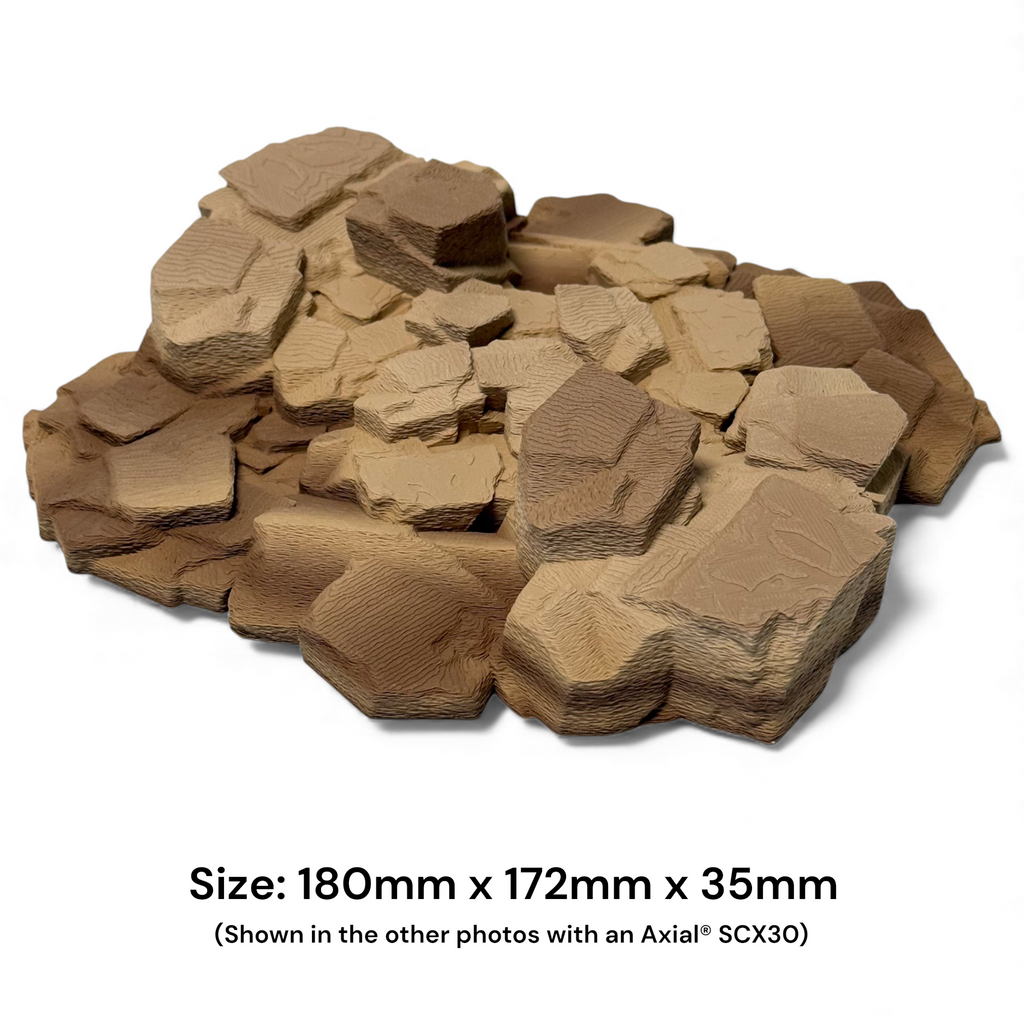 Sedimentary Rock Display Terrain (1/30 Scale)